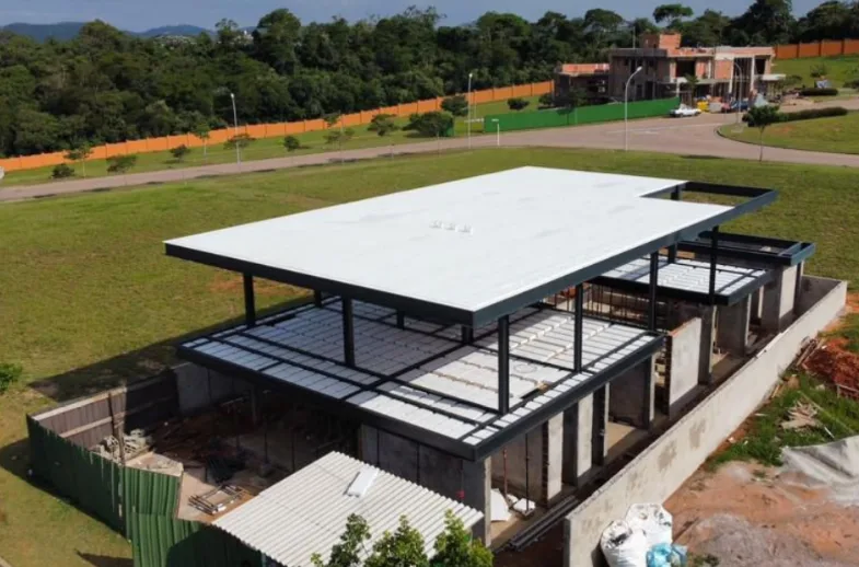 casas metálicas e modernidade
