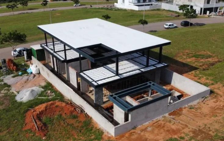 casas metálicas para construtoras