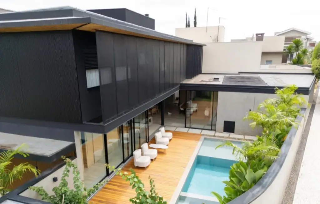 construção rápida casas metálicas